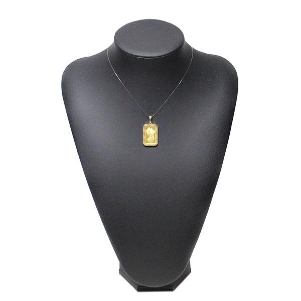 K18YG枠/K24YG クレオパトラ インゴットコイン ペンダントトップ