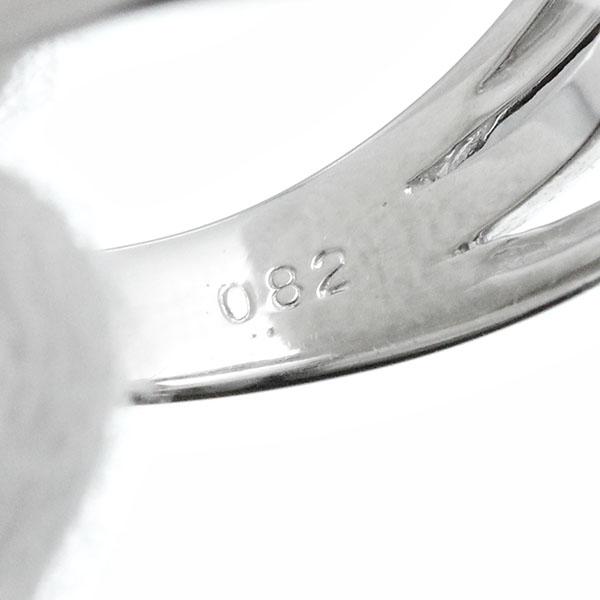K18WG エメラルド リング 13号 E0.82ct ホワイトゴールド750 スウィング 指輪 ジュエリー 宝石 女性 レディース プレゼント 誕生石 5月_4
