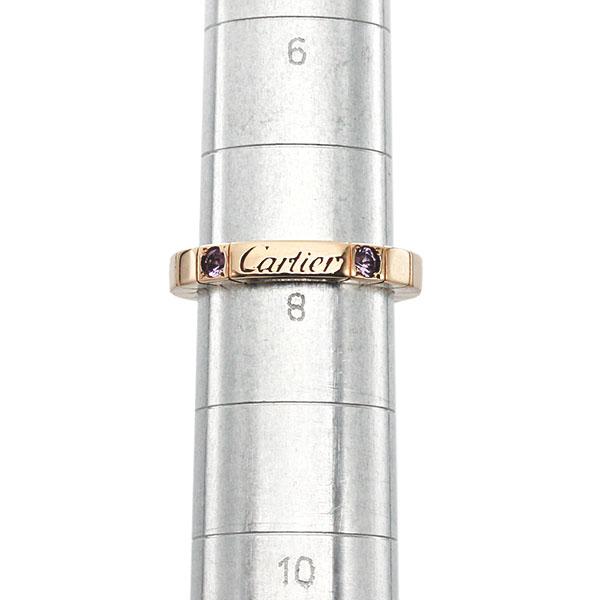 カルティエ　ラニエール　2Pリング　Cartierピンクサファイア　６号指輪 楽天市場】Cartier カルティエ ラニエール 2P ピンクサファイア リング