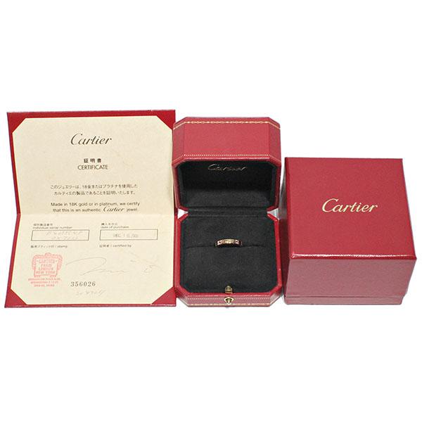 Cartier（カルティエ） ラニエール K18PG ピンクサファイア リング #48