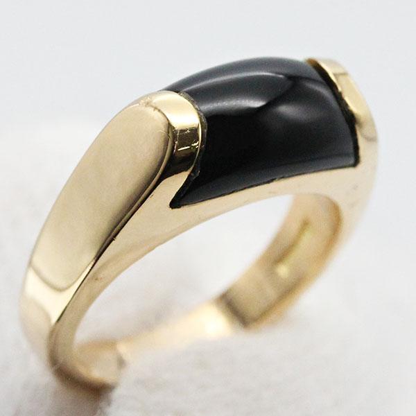 BVLGARI（ブルガリ） トロンケット チャーム K18YG オニキス