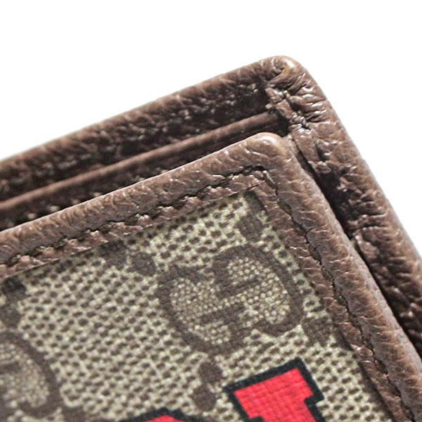 GGキャンバス 未使用 グッチ GUCCI TIGER コインウォレット 二つ折り