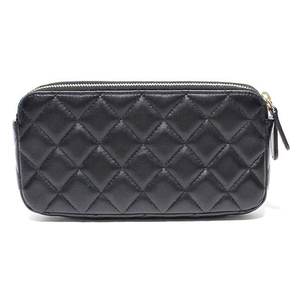 マトラッセ シャネル CHANEL Wファスナー チェーン ウォレット 長財布  