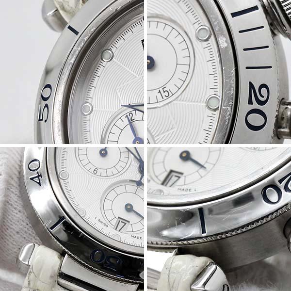 PASHA DE CARTIER カルティエ Cartier パシャ クロノグラフ W3103055