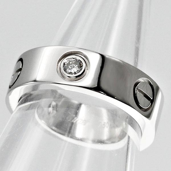 カルティエ ラブ　リング K18WG 52 (約12号) ホワイトゴールド Cartier（カルティエ） ラブリング ブランドオフ CARTIER K18WG