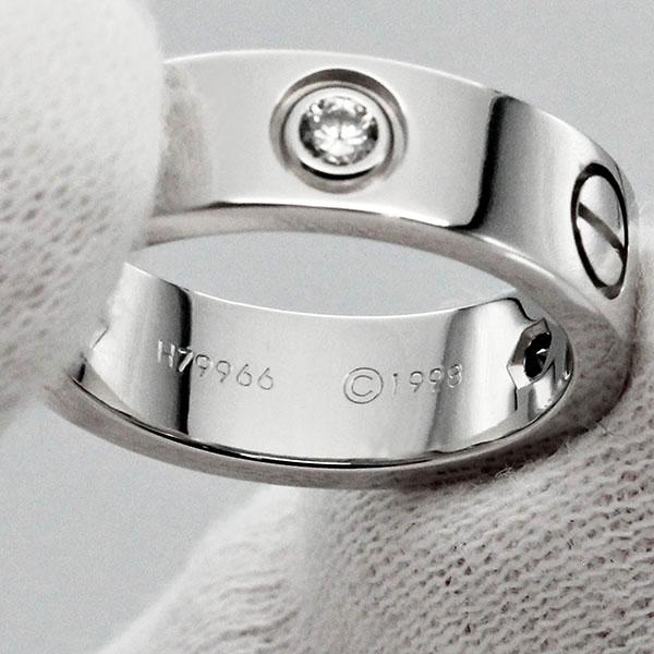 LOVE（Cartier） カルティエ Cartier ラブリング 3Pダイヤ K18WG
