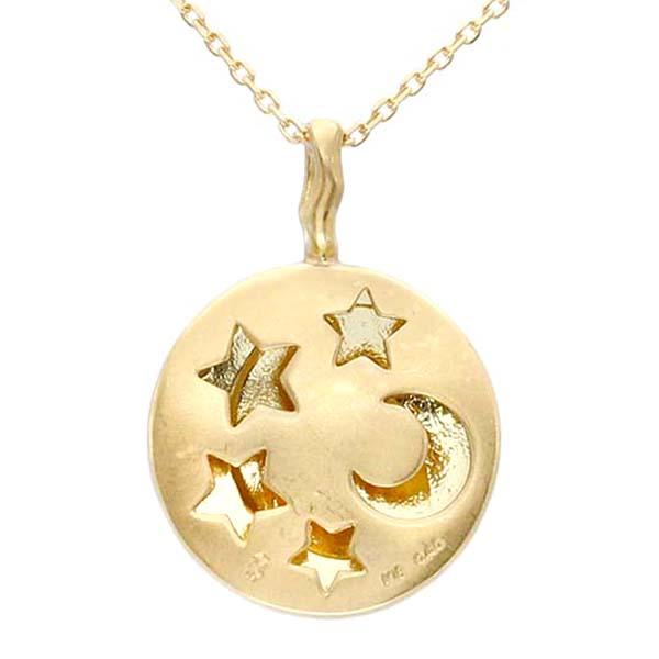 セイレーンアズーロ　K18ダイヤトパーズネックレス　ロゼッタソットマリーノ セイレーンアズーロ K18ダイヤトパーズネックレス ロゼッタソット