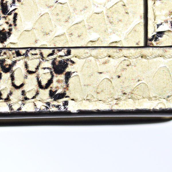 ダブルG 未使用 グッチ GUCCI ダイアナ パイソン カードケース