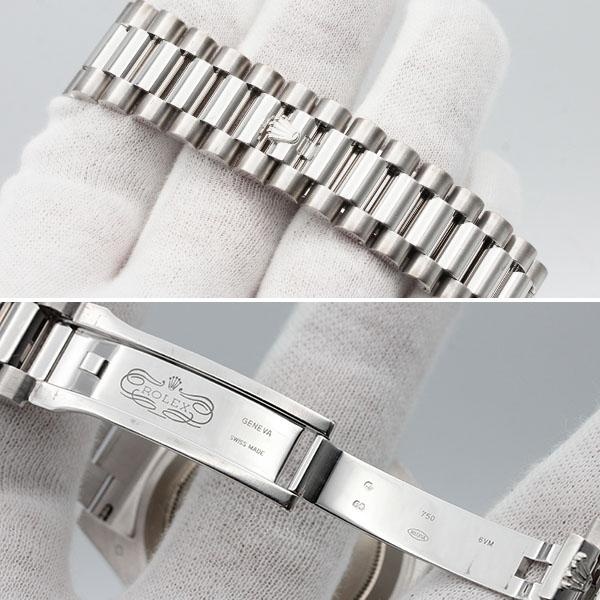 デイデイトII ロレックス ROLEX 218239 アフターダイヤ V番 K18WG