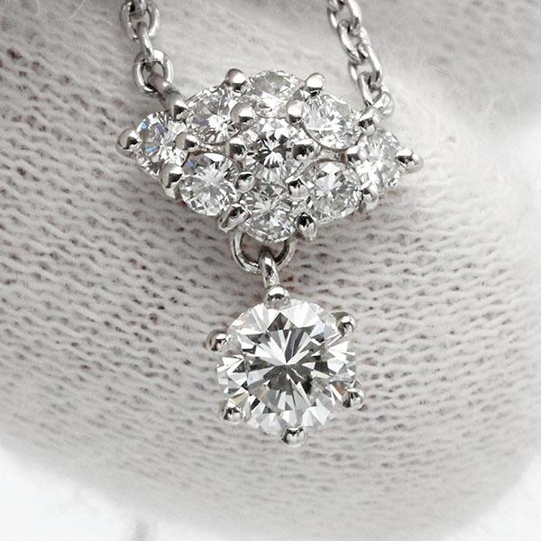 プラチナ ダイヤモンド ネックレス 40cm プラチナ ダイヤモンド ネックレス 40cm D0.74ct Pt850 宝石