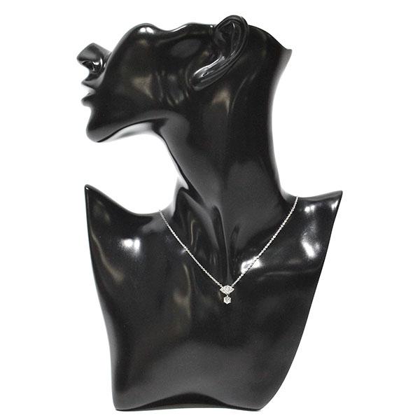 プラチナ ダイヤモンド ネックレス 40cm D0.74ct Pt850 宝石