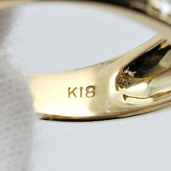 K18YG サファイア ダイヤモンド リング 15号 S3.54ct D0.35ct イエローゴールド750 指輪 ジュエリー 宝石 レディース 女性 アクセサリー_5