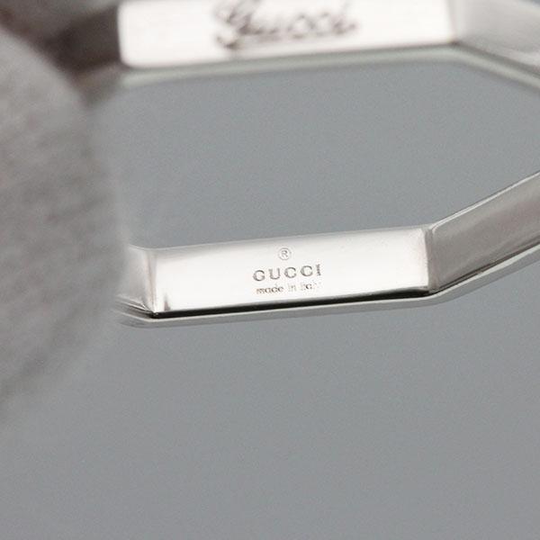 GUCCI（グッチ） 新品仕上げ済み オクタゴナル リング #19 K18WG 指輪