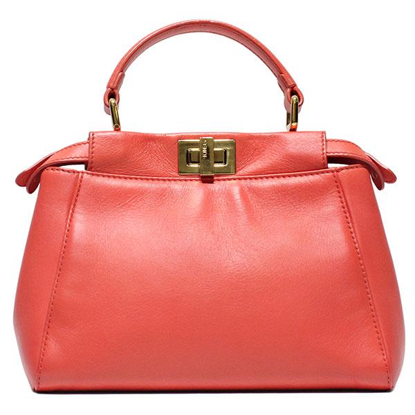 PEEKABOO フェンディ FENDI ミニ ピーカブー ハンドバッグ ショルダー