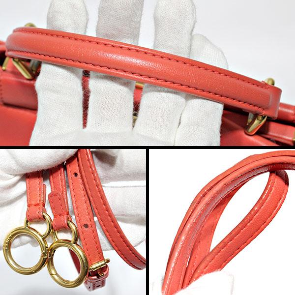 PEEKABOO フェンディ FENDI ミニ ピーカブー ハンドバッグ ショルダー