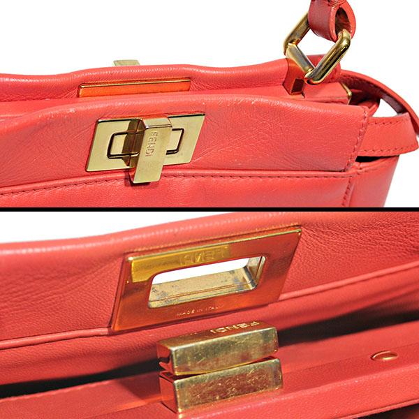 PEEKABOO フェンディ FENDI ミニ ピーカブー ハンドバッグ ショルダー