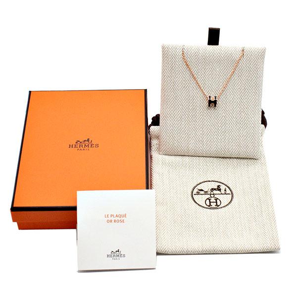 HERMES（エルメス） ポップアッシュ ミニ ポップH ネックレス 40cm GP