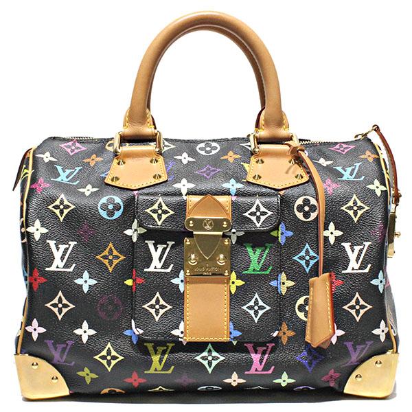 スピーディ ルイ・ヴィトン LOUIS VUITTON モノグラム・マルチカラー