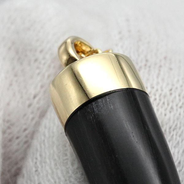 GUCCI（グッチ） GUCCI K18YG バッファローホーン ペンダント 
