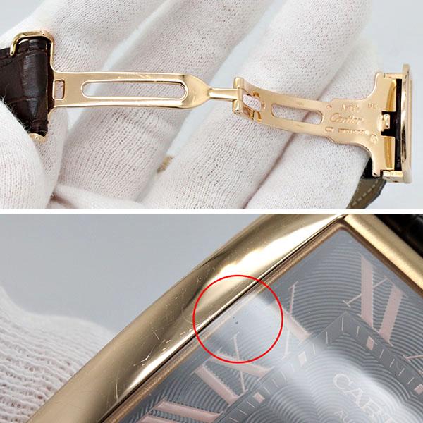 TANK（Cartier） カルティエ Cartier タンク MC W5330002 ブラウン文字
