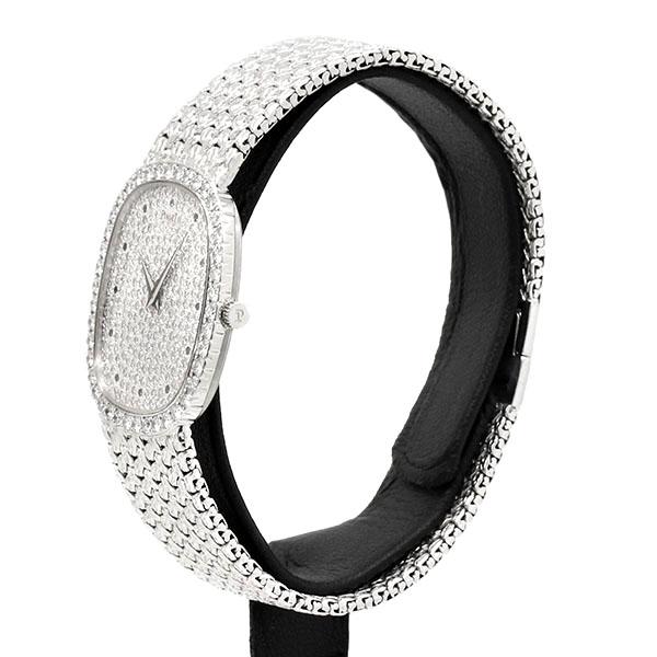 ピアジェ レディース K18ホワイトゴールド ダイヤ文字盤 PIAGET - ピアジェ レディース K18ホワイトゴールド ダイヤ文字盤の