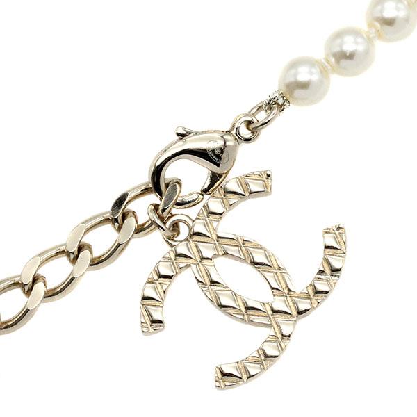 CHANEL バッグモチーフ パール ネックレス CHANEL（シャネル） バッグモチーフ フェイクパール ネックレス 41cm