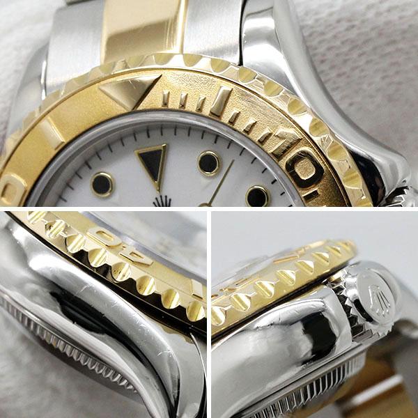 ヨットマスター ロレックス ROLEX 169623 ホワイト文字盤 P番 SS/YG