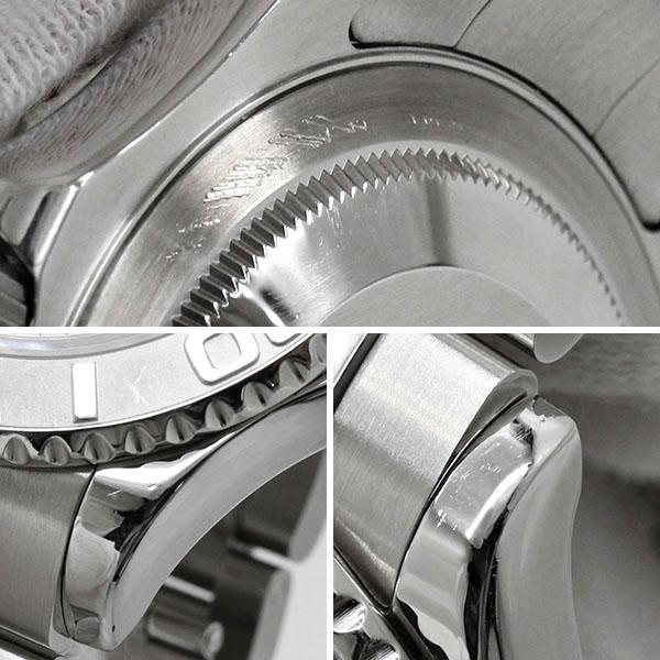 ヨットマスター ロレックス ROLEX ロレジウム 16622 シルバー文字盤
