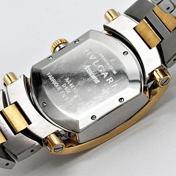 BVLGARI（ブルガリ） アショーマ AA44SG デイト ホワイト文字盤 K18YG