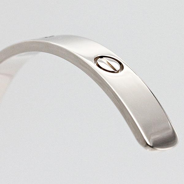 LOVE（Cartier） カルティエ Cartier ラブブレス K18WG #19 ホワイト
