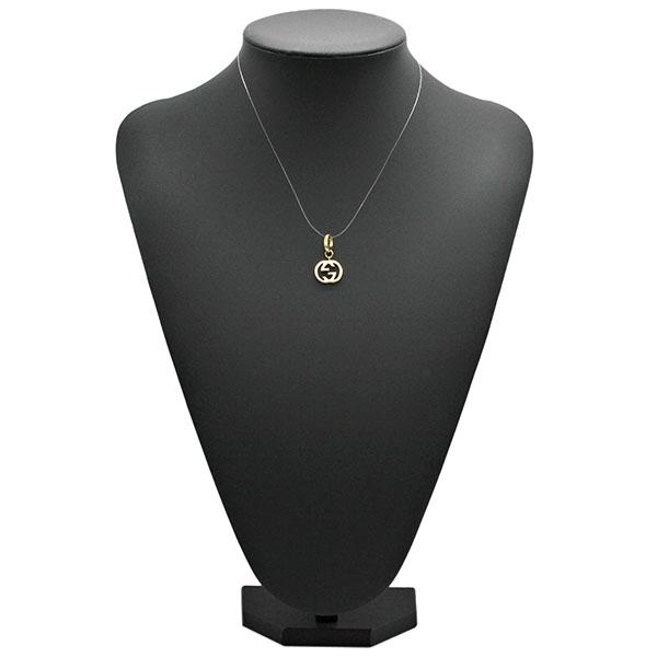 GUCCI（グッチ） GUCCI K18YG インターロッキングG ペンダントトップ 