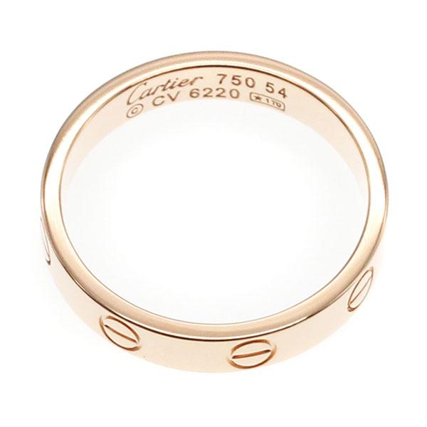 LOVE（Cartier） カルティエ Cartier ミニラブ リング #54 K18PG