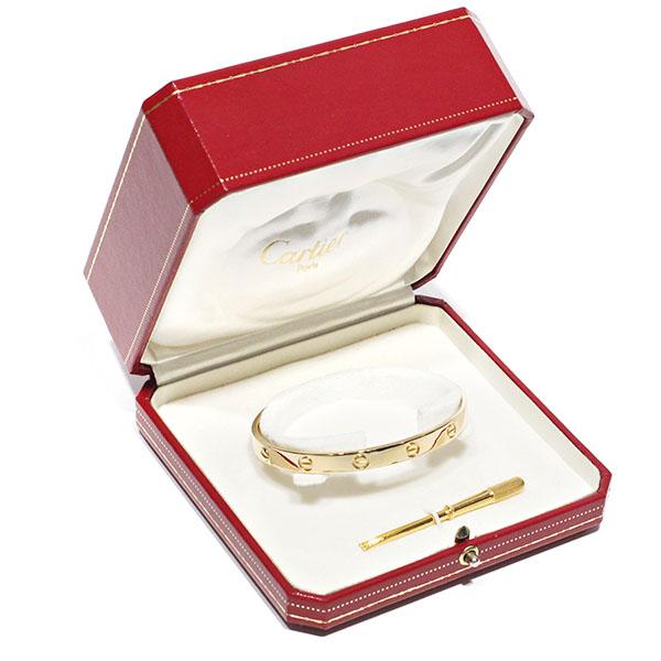 LOVE（Cartier） カルティエ Cartier ラブブレス K18YG #19 ゴールド