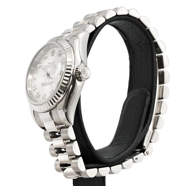 hiro70様 リクエスト 10点 まとめ商品 デイトジャスト ロレックス ROLEX 179179G 10Pダイヤ シルバー文字盤 D