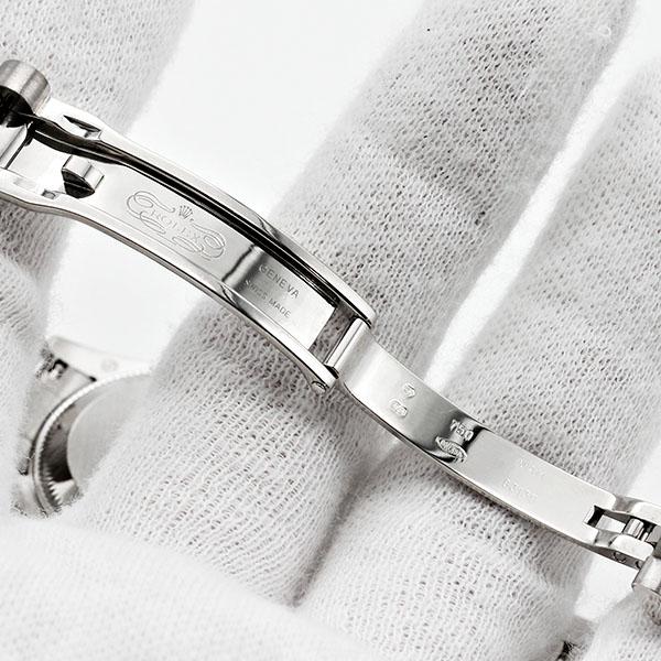 デイトジャスト ロレックス ROLEX 179179G 10Pダイヤ シルバー文字盤 D