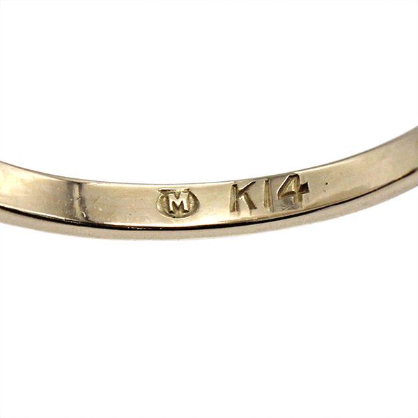 MIKIMOTO（ミキモト） MIKIMOTO K14YG パール リング 11号 P7mm