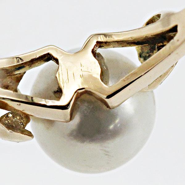 MIKIMOTO（ミキモト） MIKIMOTO K14YG パール リング 11号 P7mm