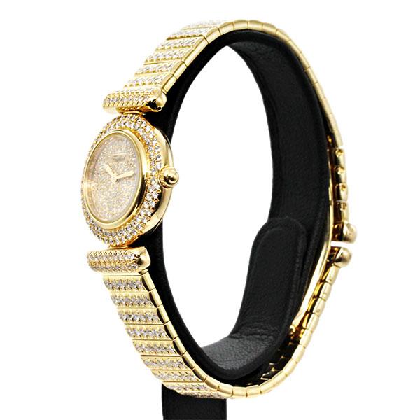 Tabbah タバー ベレ BERET 純正ダイヤ文字盤 K18YG レディース腕時計