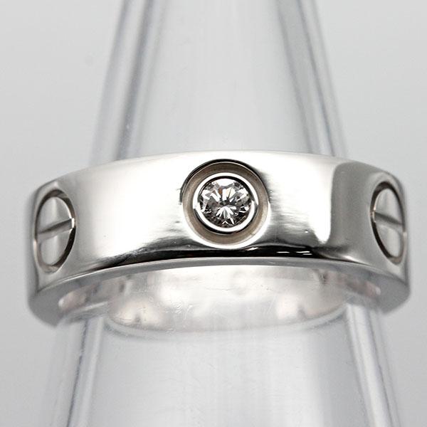 Cartierラブリングダイヤ3ピース K18WG750 LOVE（Cartier） カルティエ Cartier ラブリング 3Pダイヤモンド K18WG