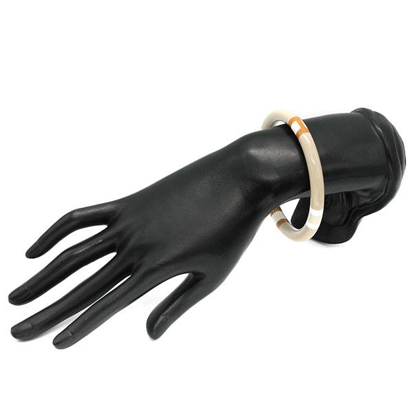 HERME エルメス ラッカーウッドブレスレット HERMES エルメス ブレスレット H エキップ PM サブレ ラッカー/ウッド 新品