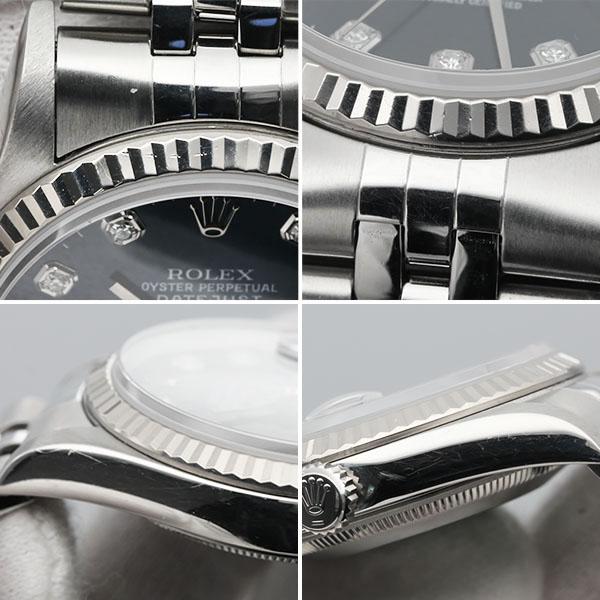 デイトジャスト ロレックス ROLEX デイトジャスト16234G ブルー文字盤