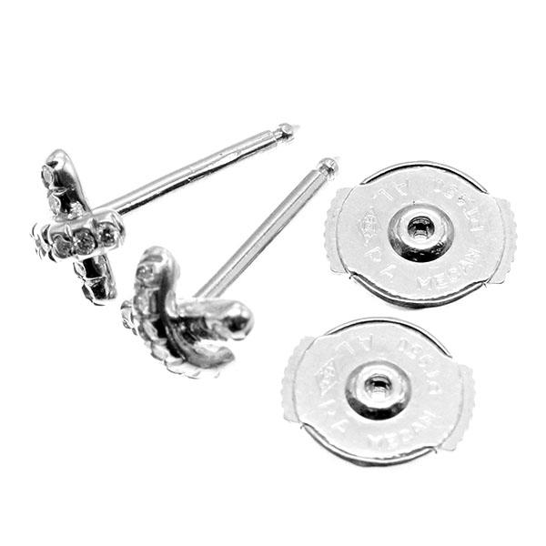 TIFFANY&Co.（ティファニー） TIFFANY＆Co クロスステッチ ピアス