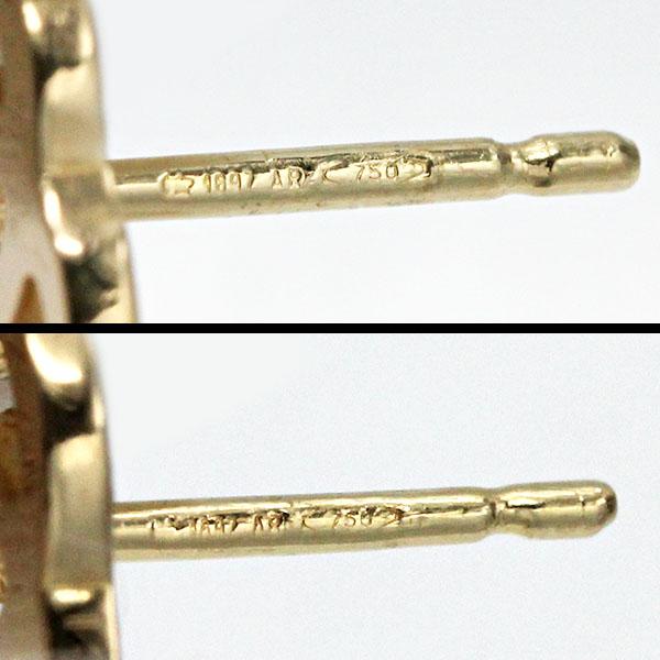 GUCCI（グッチ） GUCCI GGランニング K18YG スタッズ ロゴ ピアス