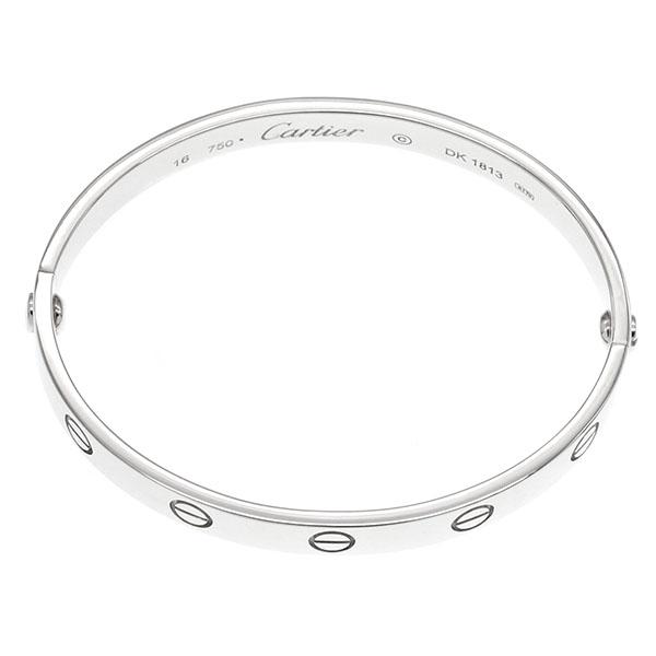 LOVE（Cartier） カルティエ Cartier ラブブレス K18WG #16 31.0g