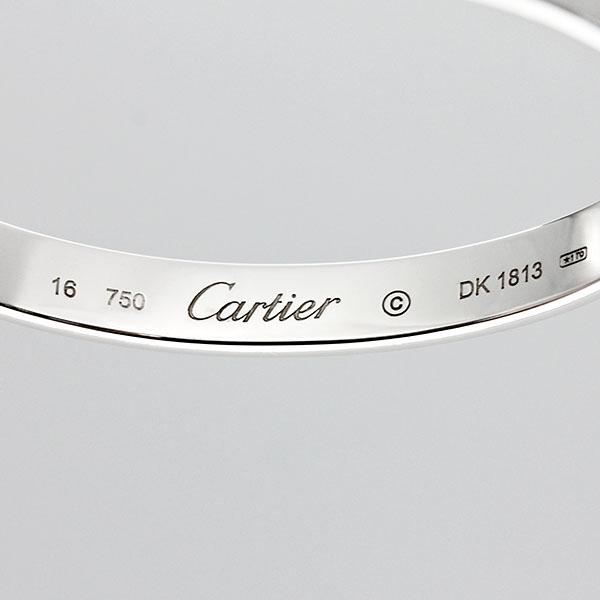 LOVE（Cartier） カルティエ Cartier ラブブレス K18WG #16 31.0g