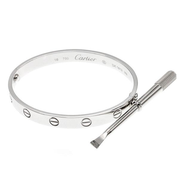 LOVE（Cartier） カルティエ Cartier ラブブレス K18WG #16 31.0g