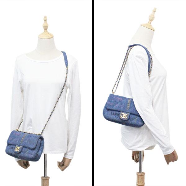 CHANEL（シャネル） CHANEL Wチェーン スモール フラップ ショルダー