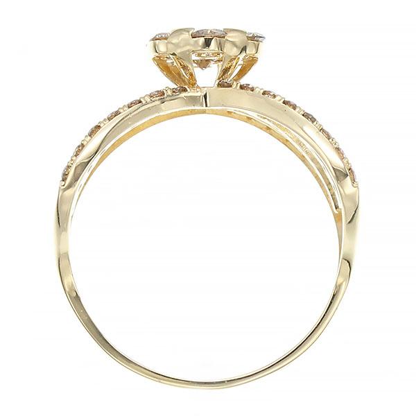 K18YG ダイヤモンド リング 13号 D1.00ct イエローゴールド750 指輪