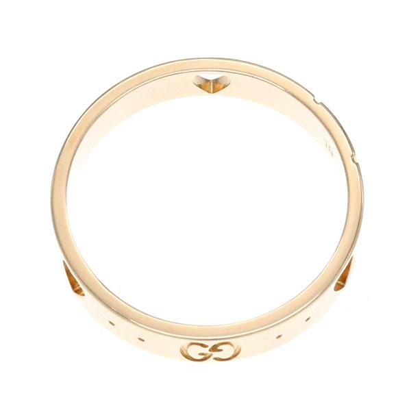GUCCI（グッチ） アイコン アモール ハート リング 19号 K18PG