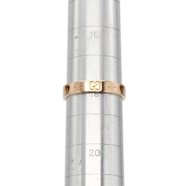 GUCCI（グッチ） アイコン アモール ハート リング 19号 K18PG